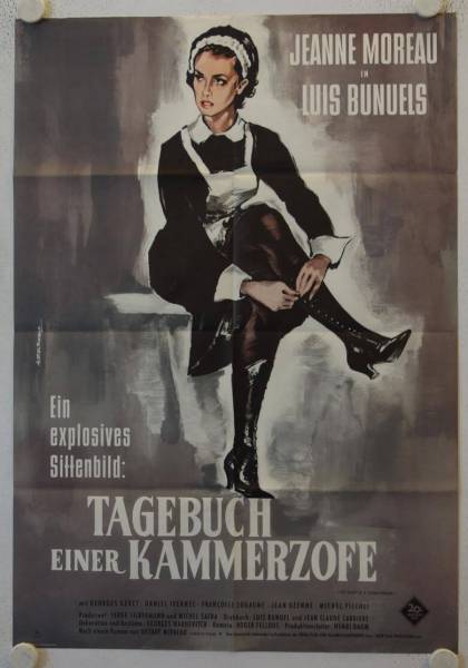 Tagebuch einer Kammerzofe originales deutsches Filmplakat